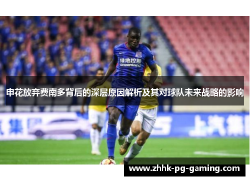 申花放弃费南多背后的深层原因解析及其对球队未来战略的影响